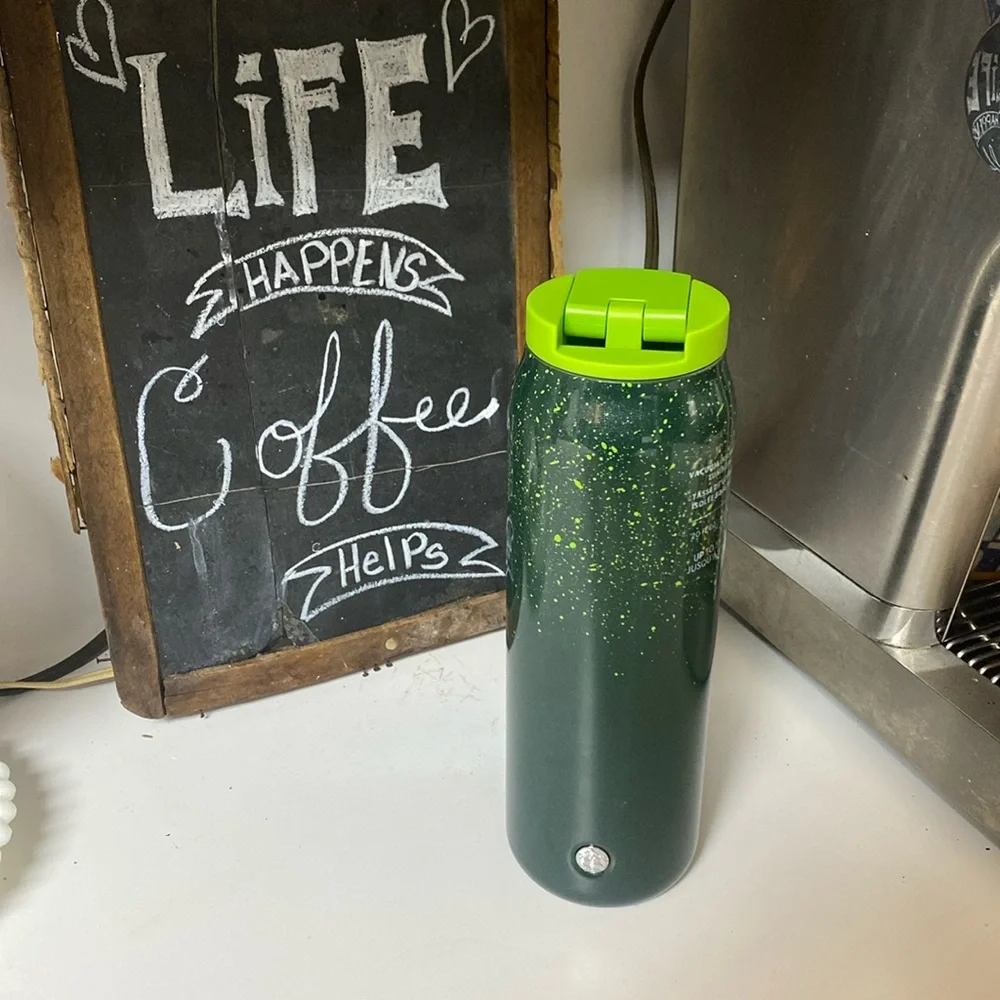 Multi green starbucks cup - Picture 1 of 5